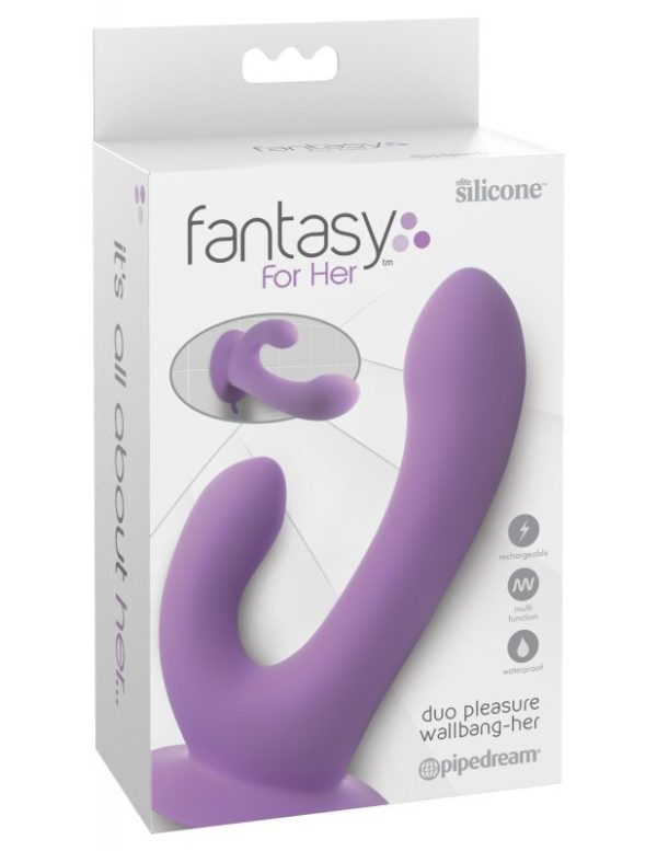 Fantasy for her duo pleasure wallbang-her- purple