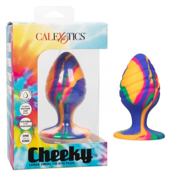 Cheeky lrg swirl tie dye plug