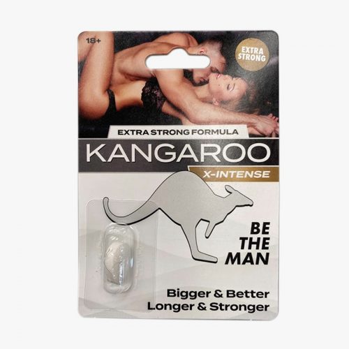 Kangaroo X-Intense Extra Strong | Potenciador Masculino para Mayor Firmeza y Resistencia